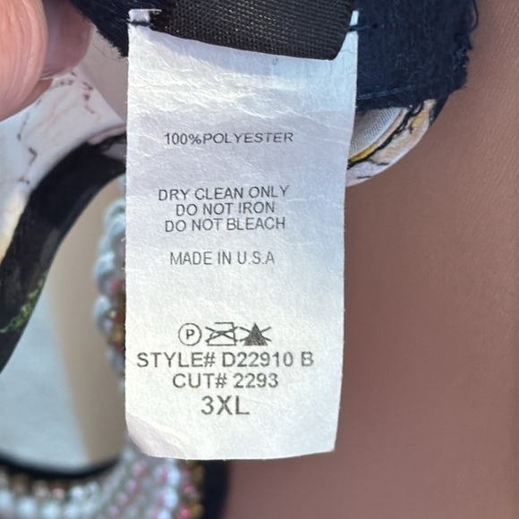 Kimcine Curve Floral Halter Dress with Beaded Neckline - Picture 13 of 13